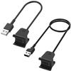 Kissmart Charger for Fitbit Alta HR, Replacement Charging Cable Clip Cord for Fitbit Alta HR (2-Pack,1.8ft & 3.3ft) view 1