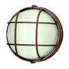 TRANS GLOBE Imports 41505 RT Transitional One Light Bulkhead from Aria Collection in Bronze/Dark Finish, 4.00 inches view 1