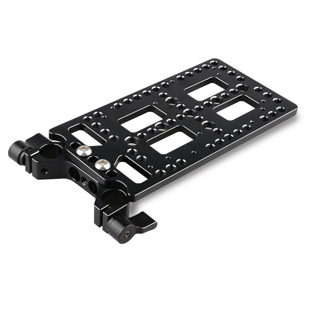 CAMVATE Multi-Purpose Mounting Cheese Plate for V Lock Mount Power Splitter - 1523