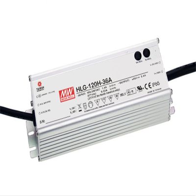 MEAN WELL MW HLG-120H-15 15V 8A 120W Single Output Switching LED Driver with PFC