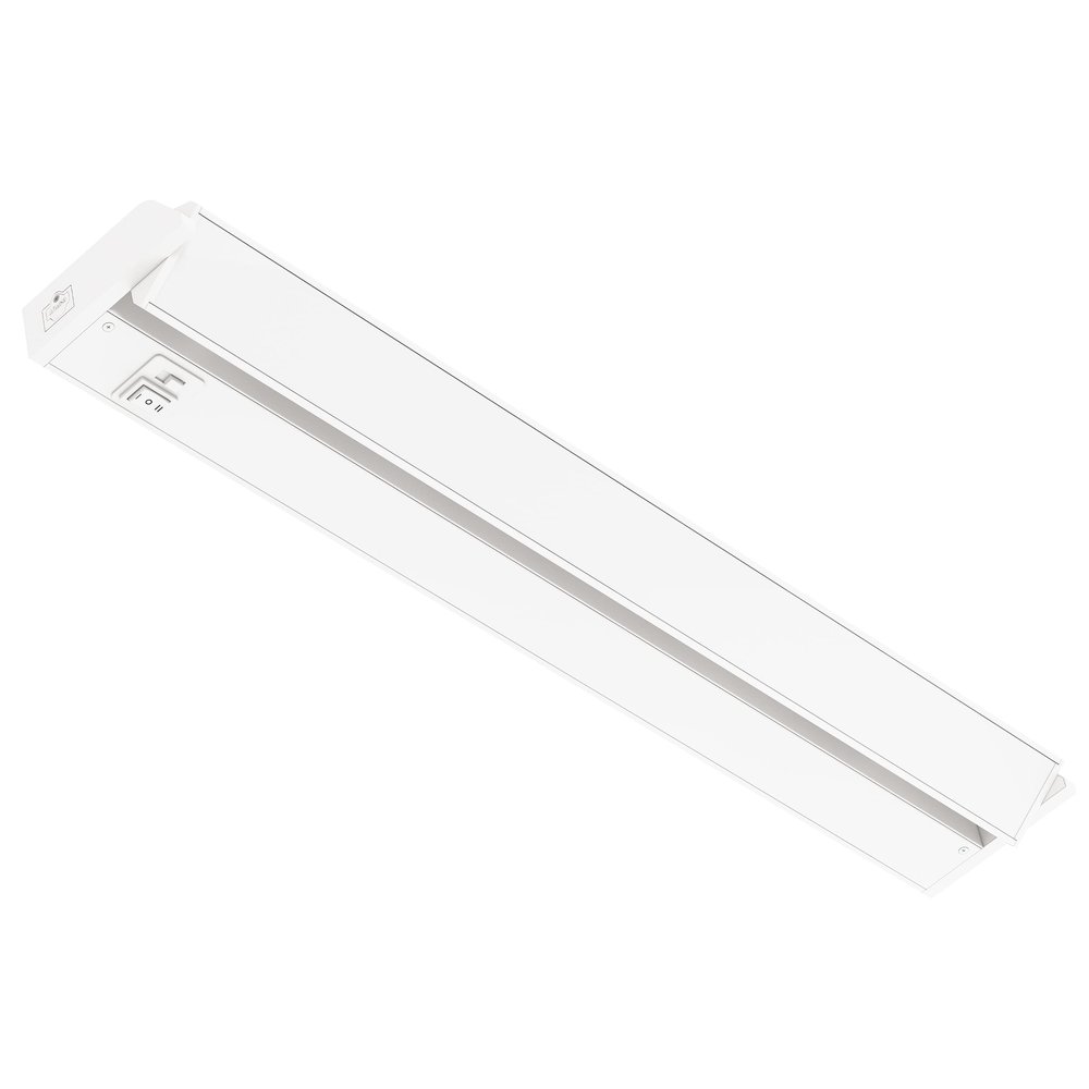 GETINLIGHT 24-Inch Swivel LED Under Cabinet Light, 3-CCT Selectable, White