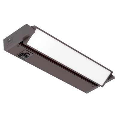 GETINLIGHT 12-Inch Swivel LED Under Cabinet Light, 3-CCT Selectable, Bronze