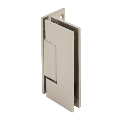CRL MEL044BN Brushed Nickel Melbourne Wall Mount Offset Back Plate Hinge
