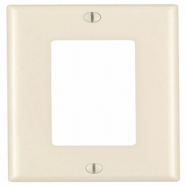 Leviton 026-80401-00T Light Almond 1 Gang Decora Wall Plate