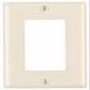 Leviton 026-80401-00T Light Almond 1 Gang Decora Wall Plate view 1