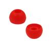 ALXCD Ear Tips for Powerbeats3 Wireless Earphone, SML 3 Sizes 6 Pair Earbud Tips & 2 Pair Double Flange Silicone Replacement Ear Tip Cushion, Fit for Beats Powerbeats 3 Wireless 3 [8 Pair](Red) view 4