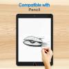 JETech Screen Protector for iPad Pro 10.5-Inch and iPad Air 3 (10.5 Inch 2019 Model), 9H Tempered Glass Film, HD Clear, 1-Pack view 3