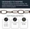 RCH Hardware CH-S56-11-PN Steel Chandelier Chain 9 Gauge, Polished Nickel (1 Foot) view 2