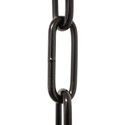 RCH Hardware CH-S59-04-BLK Steel Chandelier Chain 9 Gauge, Black (1 Foot)