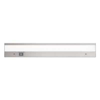 WAC Lighting BA-ACLED18-27/30AL Duo ACLED Dual Color Option Bar in Brushed Aluminum Finish; 2700K and 3000K, 18 Inches