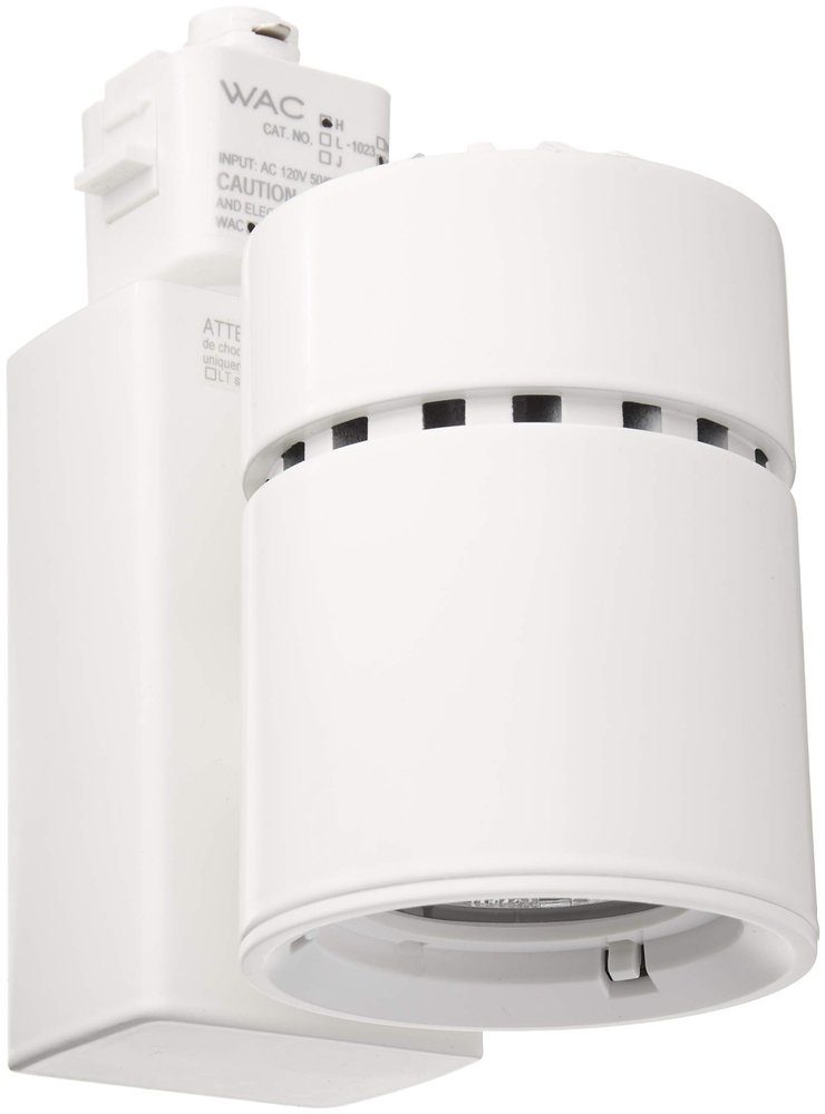 WAC Lighting H-1023F-930-WT Exterminator II H Series LED1023 LED Energy Star Track Head Finish 90+CRI and 3000K, Flood Beam, White