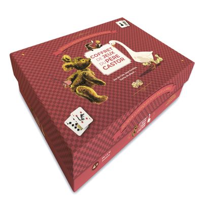 Coffret de jeux du Pre Castor: Jeu de l'oie, Sept familles, Dame de pique...