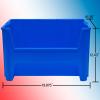Akro-Mils 13017 Stack-N-Store Heavy Duty Stackable Open Front Plastic Storage Container Bin, (15-Inch x 20-Inch x 12-1/2-Inch), Red, (3-Pack) view 3