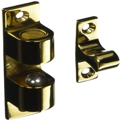 Deltana BTC30CR003 Solid Brass 3-Inch x 0.75-Inch Ball Tension Catch