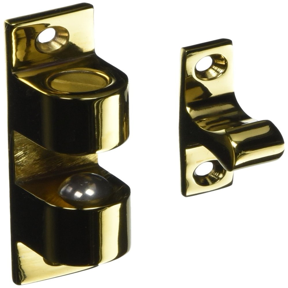 Deltana BTC30CR003 Solid Brass 3-Inch x 0.75-Inch Ball Tension Catch