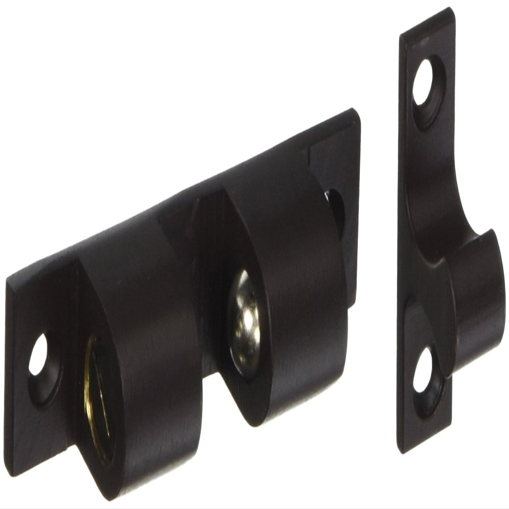 Deltana BTC30U10B Solid Brass 3-Inch x 0.75-Inch Ball Tension Catch