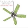 Seahorses and Shells Sage Green - Ceiling Fan Skin Kit fits most 42 inch fans (FAN and BLADES SOLD SEPARATELY) view 2