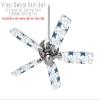 Starfish and Sea Shells White - Ceiling Fan Skin Kit fits most 42 inch fans (FAN and BLADES SOLD SEPARATELY) view 2