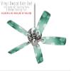Bokeh Hex Seafoam Green - Ceiling Fan Skin Kit fits most 42 inch fans (FAN and BLADES SOLD SEPARATELY) view 2