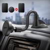 IPOW Long Arm Universal Magnetic Cradle Windshield Dashboard Cell Phone Mount Holder with 4 Metal Plates, Soft Firm Goose Arm & Enhanced Suction Cup view 2