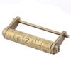 uxcell Metal Home Cabinet Box Case Retro Style Chinese Lock Bronze Tone view 2