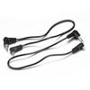 (2 PCS) 3.5mm to Male Flash PC Sync Cable,12-Inch/30CM 3.5mm Plug to Male Flash Sync Cord for Camera Photography Connector view 1