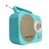 Studebaker SB2000TG Turquoise/Gold Retro Classic Portable AM/FM Radio with Aux Input Limited Edition view 3