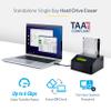 StarTech Single-Bay SATA Eraser, 4Kn, USB 3.0 to SATA III (SDOCK1EU3P2) view 2