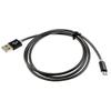 Durable Metal Braided USB Cable Charger Power Sync Wire Micro-USB Data Cord [Silver] [Fast Charge] for Amazon Fire HD 10, 8, Kindle DX, Fire, HD 6, 7, 8.9, HDX 7, 8.9 view 1