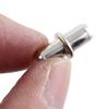uxcell 5mm Metal Furniture Cupboard Shelf Pins Pegs Supports Holder 30Pcs view 3