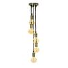 Bronze Pendan Light Chandelier with Staggered Clustered Pendants Lighting view 1