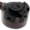 ZE-268S5 ZH 4 Speed 5 Wire Pull Chain Ceiling Fan Switch Replacement Repair Kit 4 Way 5 Position Rotary Motor Controller 6A 125VAC 3A 250VAC for Fans and Appliances - Brass Finish view 3