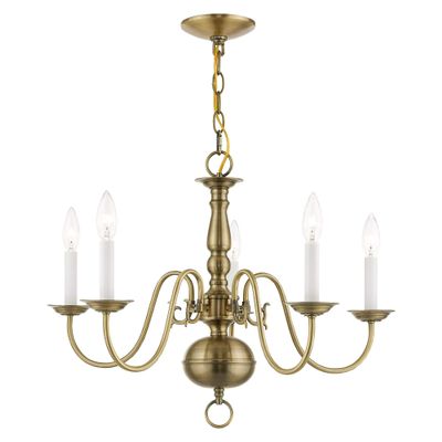 Livex Lighting 5005-01 Williamsburgh Chandelier