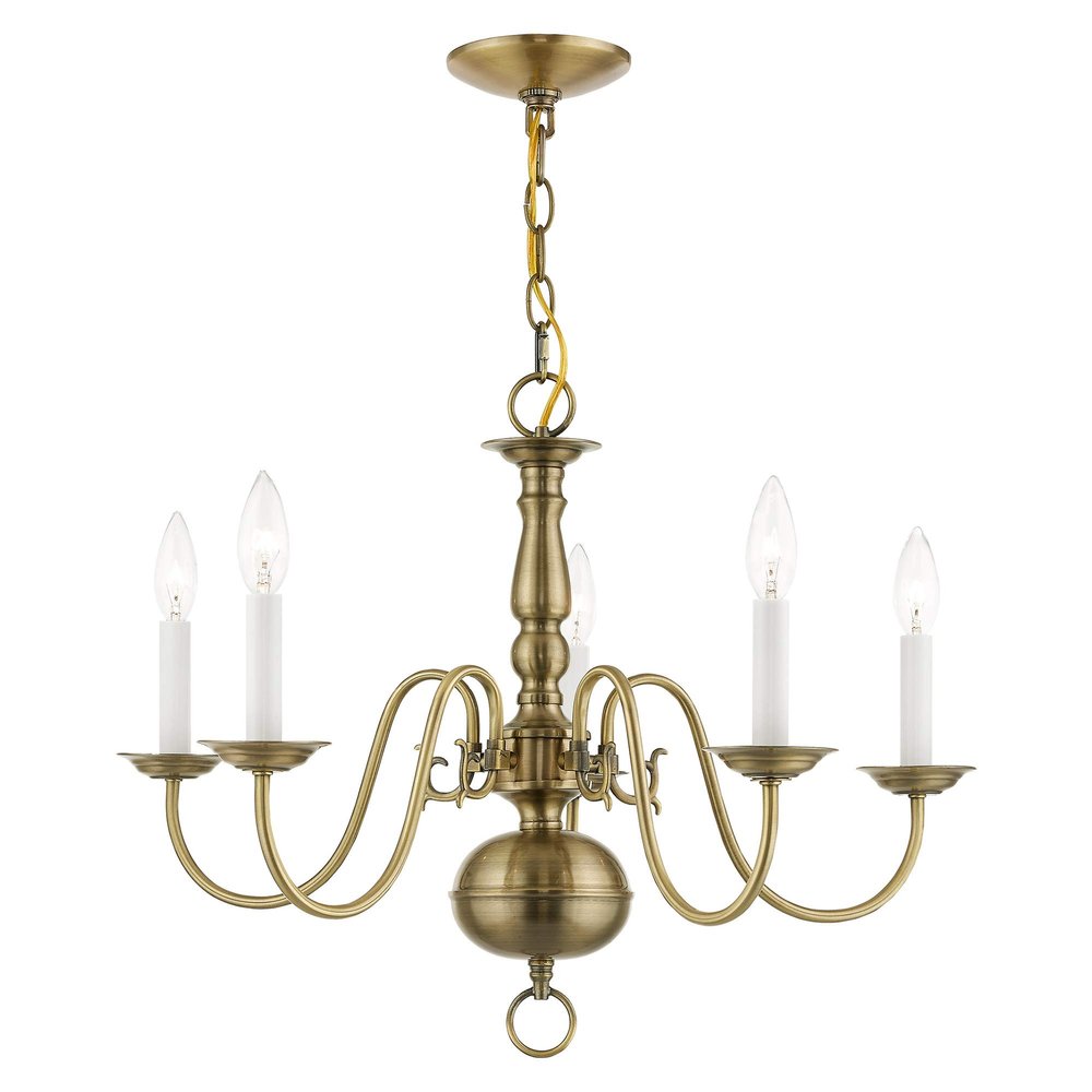 Livex Lighting 5005-01 Williamsburgh Chandelier