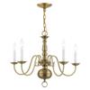 Livex Lighting 5005-01 Williamsburgh Chandelier view 1