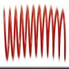 Spiral Coil Binding Spines 8mm x 915mm (5/16 x 36-inch) Light Red view 1