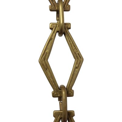 RCH Hardware CH-22-AB Brass Chandelier Chain, Antique Brass (1 Foot)