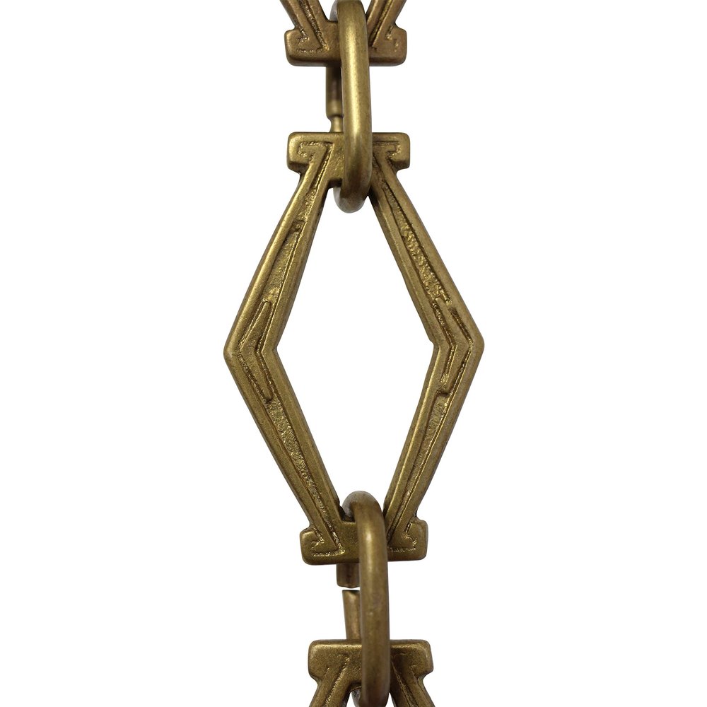 RCH Hardware CH-22-AB Brass Chandelier Chain, Antique Brass (1 Foot)