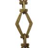 RCH Hardware CH-22-AB Brass Chandelier Chain, Antique Brass (1 Foot) view 1