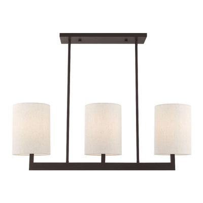 Livex Lighting 42426-07 Linear Chandelier, Bronze