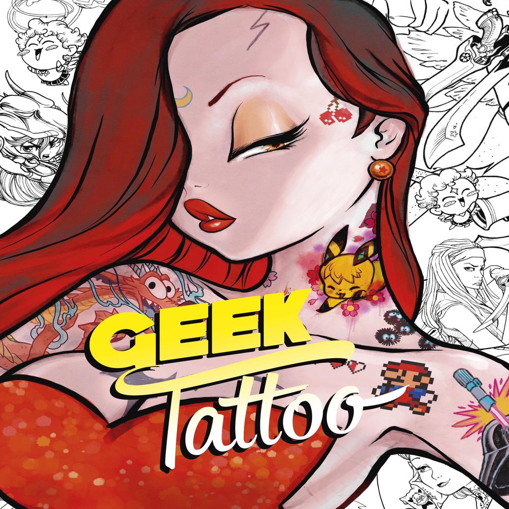 GEEK TATTOO - Coffret Collector: La pop culture dans la peau. Avec une planche de tattoos exclusifs
