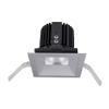 WAC Lighting R4SD1T-S835-HZ Volta - 5.75" 36W 15 3500K 85CRI 1 LED Square Shallow Regressed Trim with LED Light Engine, Haze Finish with Textured Glass view 3