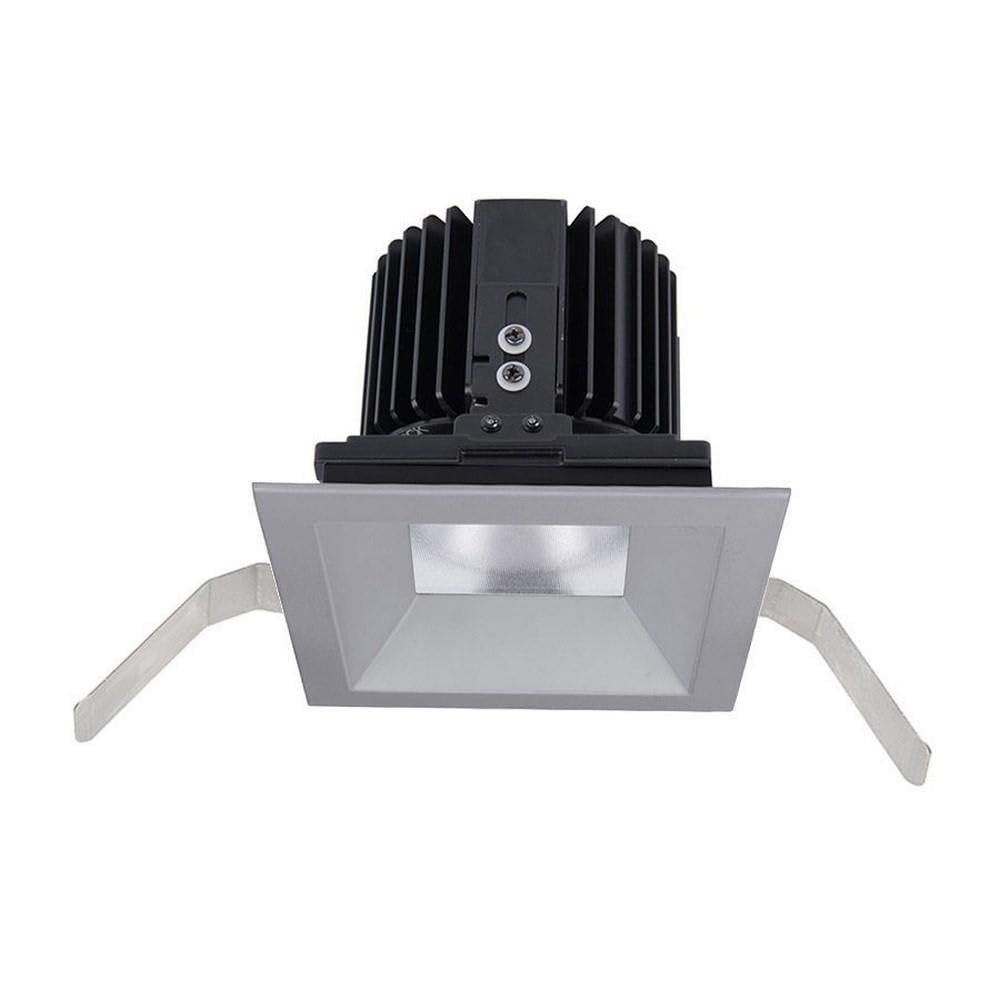 WAC Lighting R4SD1T-N830-HZ Volta - 5.75" 36W 25 3000K 85CRI 1 LED Square Shallow Regressed Trim with LED Light Engine, Haze Finish with Textured Glass