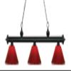 Z-Lite 200-3MB-PRD 3 Billiard Light, Matte Black view 1