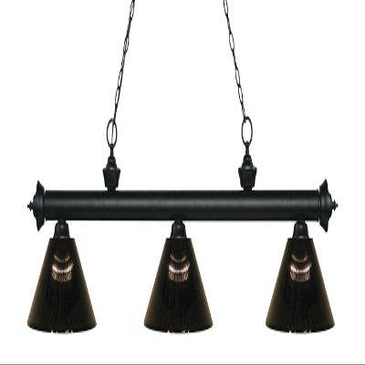Z-Lite 200-3MB-ARS 3 Billiard Light, Matte Black