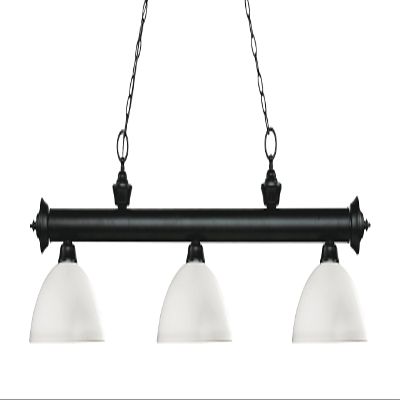 Z-Lite 200-3MB-DMO14 3 Billiard Light, Matte Black