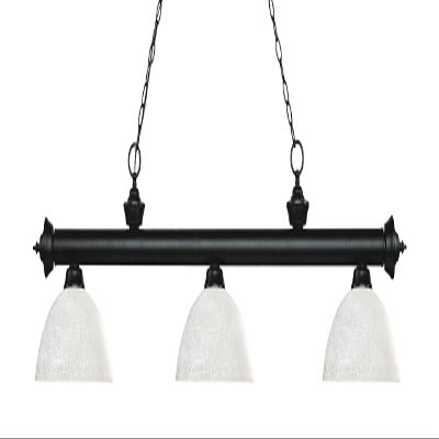 Z-Lite 200-3MB-DWL14 3 Billiard Light, Matte Black
