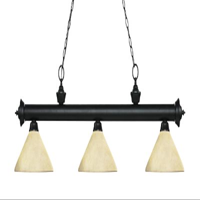 Z-Lite 200-3MB-AGM14 3 Billiard Light, Matte Black