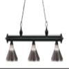 Z-Lite 200-3MB-RBN 3 Billiard Light, Matte Black view 1