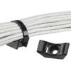 Panduit TMEH-S10-C0 Black Cable TIE Mount #10 Screw MOUNTW/R (Package of 100) view 1